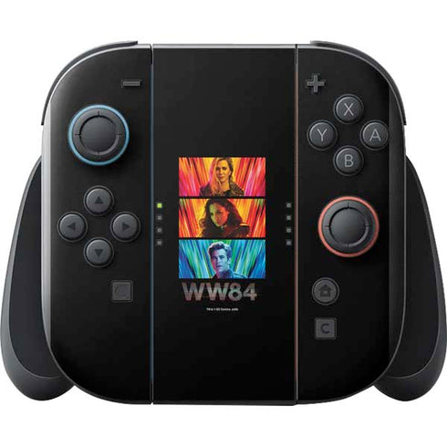 Wonder Woman 1984 (2020) Characters Poster Nintendo Switch 2 (2025) with Joy-Con Skin